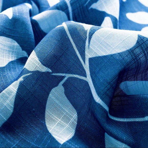 Navy curtains - 4 Panels - Picture 4 of 4